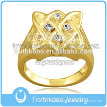 16L Edelstahl Feuerbestattung Urne Schmuck Asche Halter 14k Gold Vermeil Feuerbestattung Ring